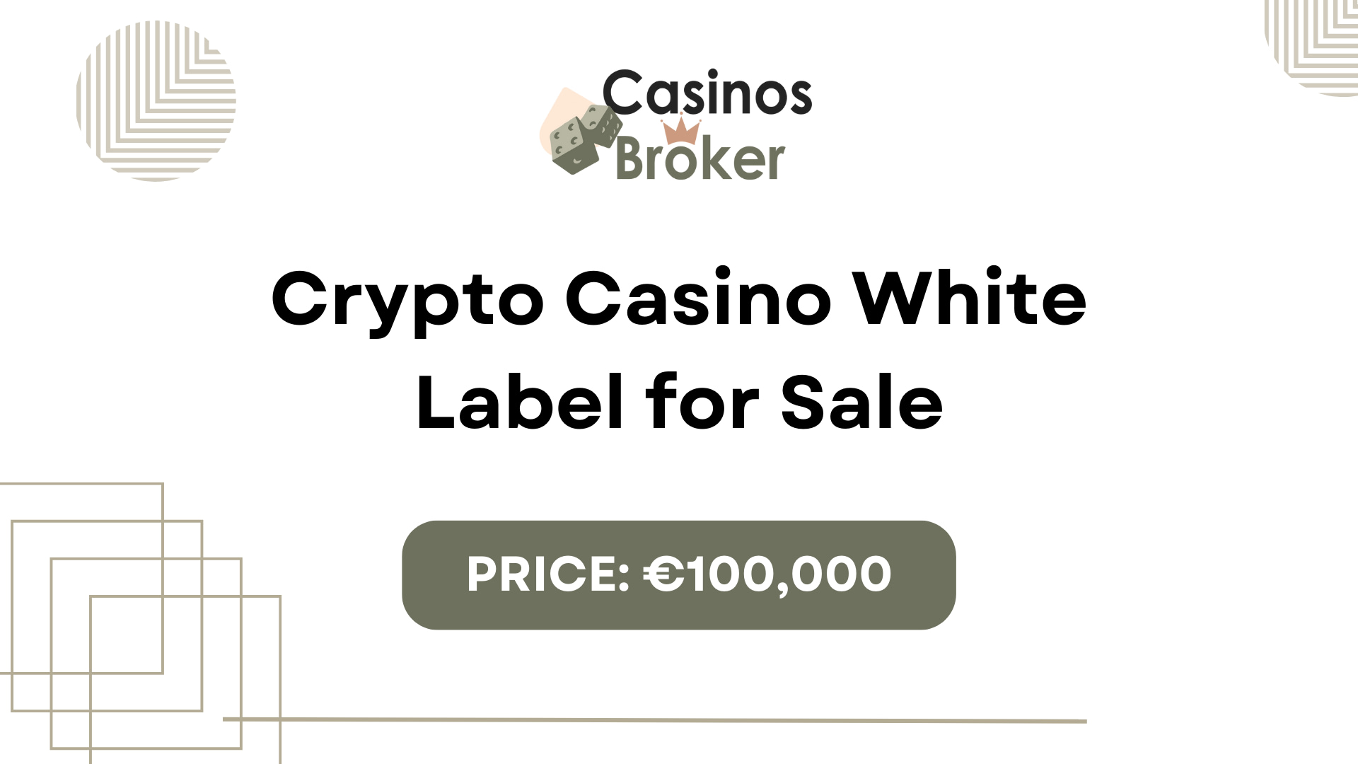 Crypto Casino White Label for Sale