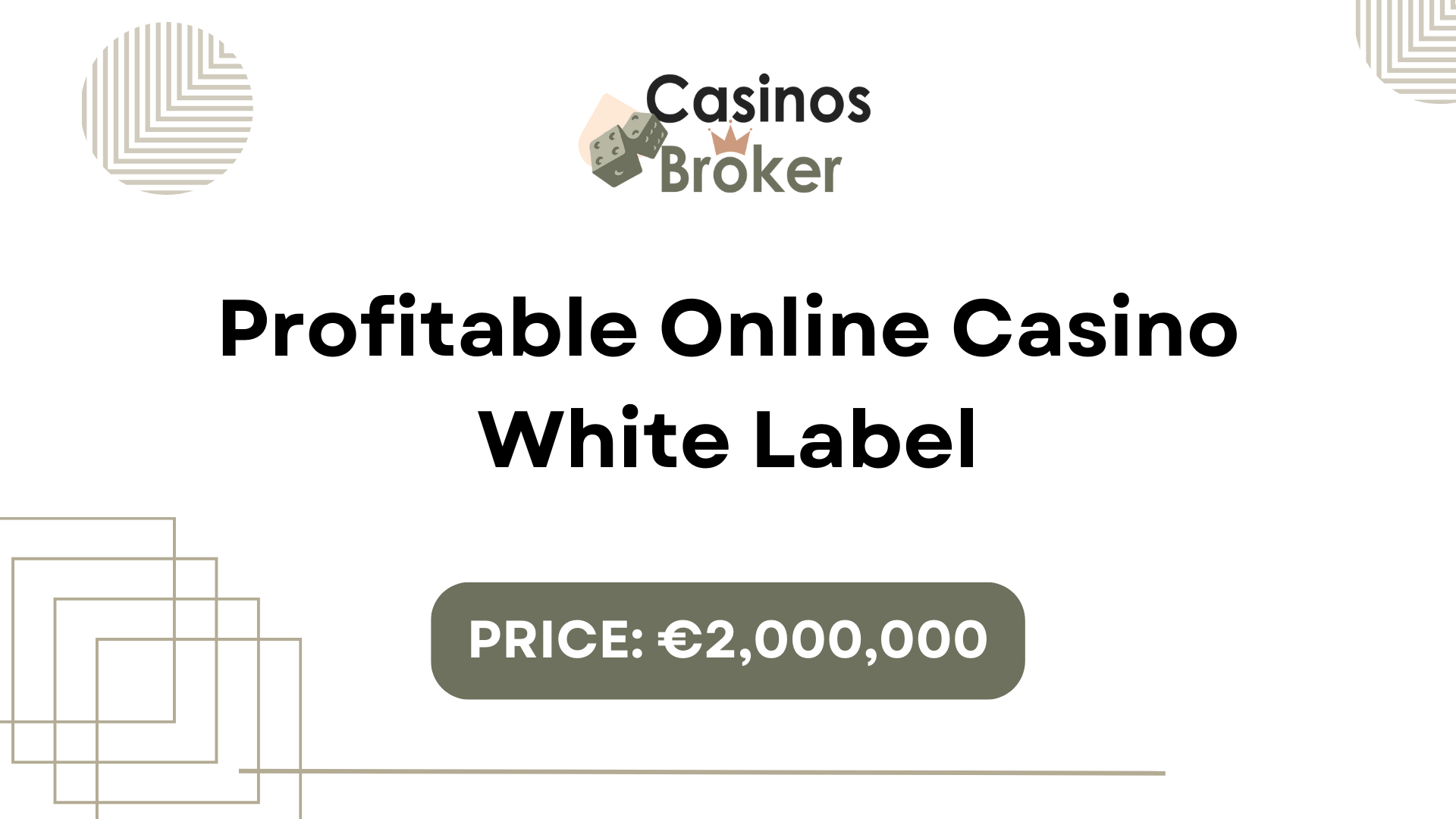 Profitable Online Casino White Label